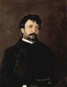 Portrait of Italian singer Angelo Masini 1890